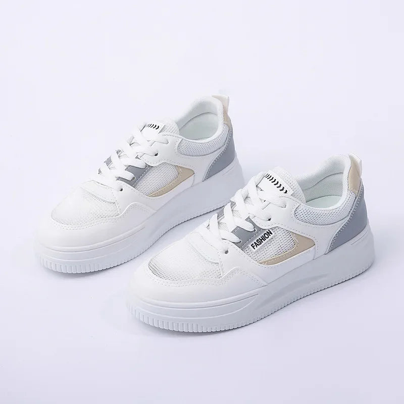 2024 Fashion Women Casual Platform Shoes Luxury Brand No-slip Comfortable Sneakers Skateboard Shoe Large Size35-44 Zapatos Mujer