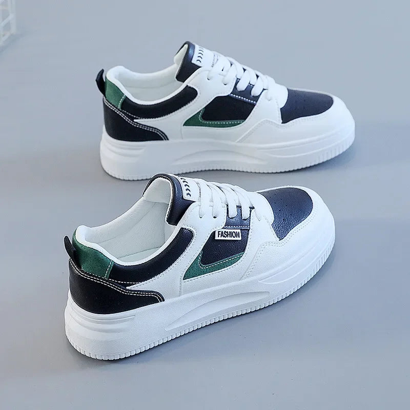 2024 Fashion Women Casual Platform Shoes Luxury Brand No-slip Comfortable Sneakers Skateboard Shoe Large Size35-44 Zapatos Mujer